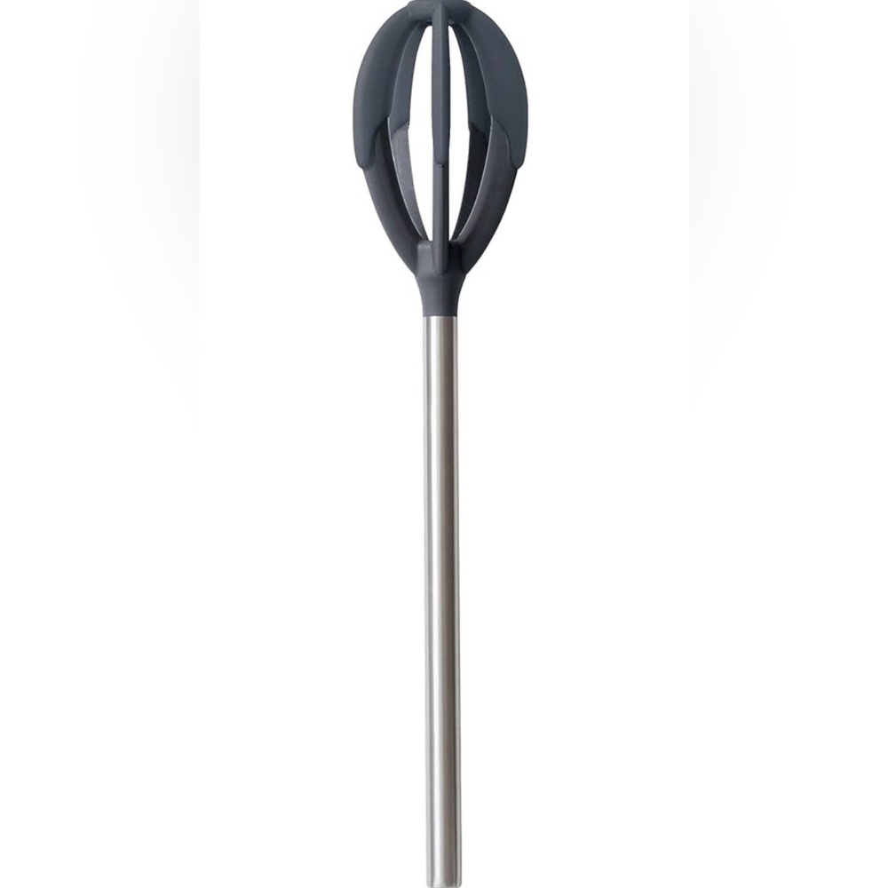 Tovolo Better Batter Tool Charcoal Silicone Batter Whisk Mixer